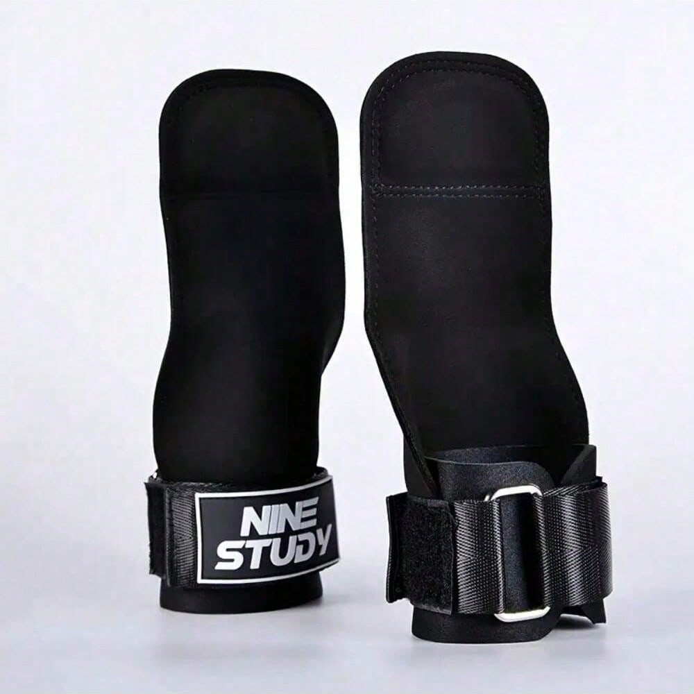 2PCS Gym Gloves – Strong Grip, Wrist Support & Palm Protection for Heavy Lifting