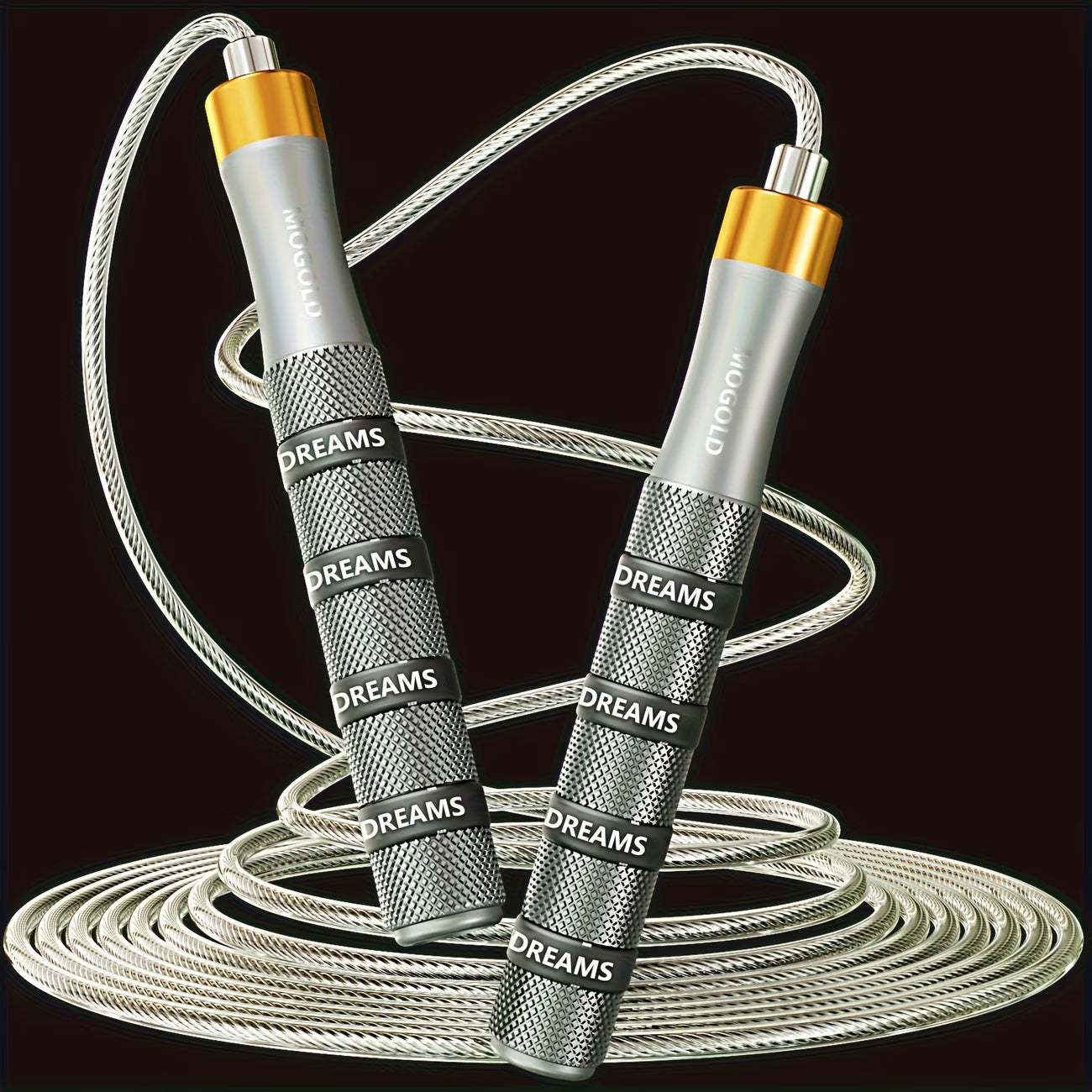 MOGOLD ProSpeed Adjustable Jump Rope