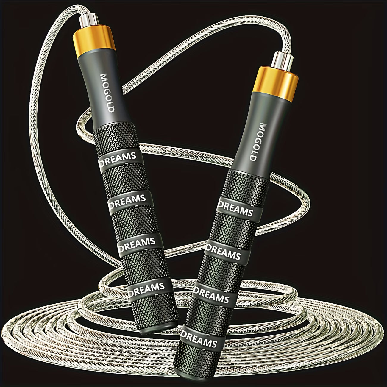 MOGOLD ProSpeed Adjustable Jump Rope