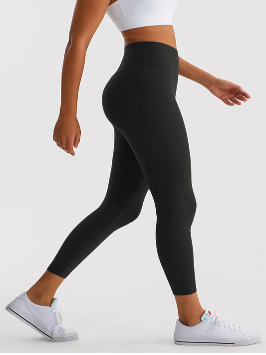 High-Waist Seamless Yoga Leggings – Slim Fit Stretch Activewear for Women