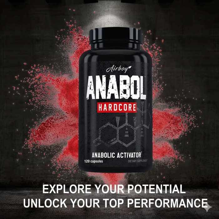Anabol Hardcore – Ultimate Lean Muscle Builder & Strength Booster