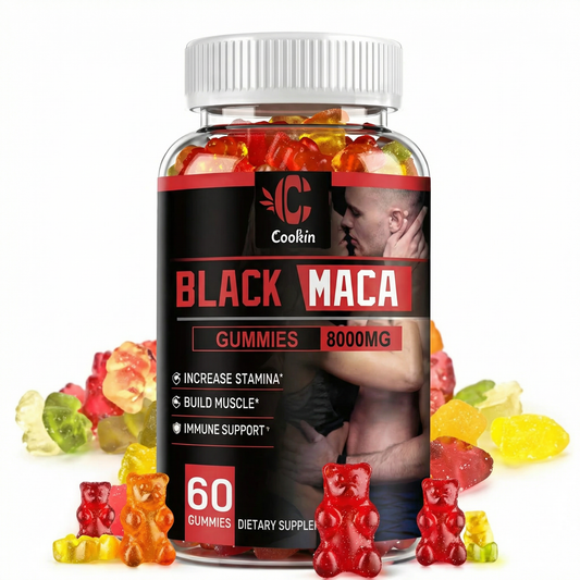 Maca Gummies for Men & Women – Natural Energy, Mood & Strength