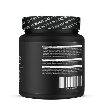 Muscle Works Creabolic 640g – Advanced Creatine Blend (Mixed Berry)