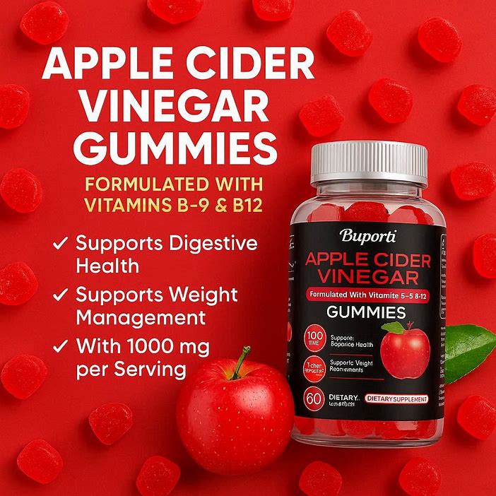 SlimGut™ Premium Apple Cider Vinegar Gummies – Digestive & Weight Support