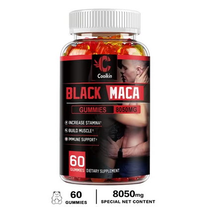Maca Gummies for Men & Women – Natural Energy, Mood & Strength